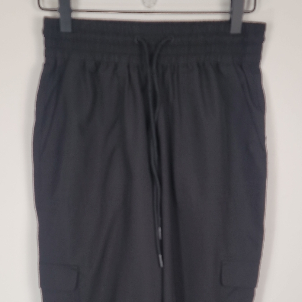 Old Navy Stretch Tech Quick Dry Black Jogger Pants